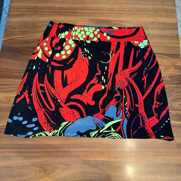 Jamie Sadock golf, pickleball, tennis skort, EUC, Sz XL, abstract, colourful - Picture 1 of 13